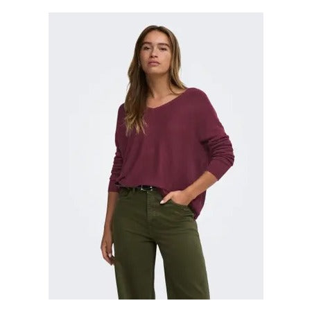 Jdy Behave Pullover da Donna – Windsor Wine – 15376567