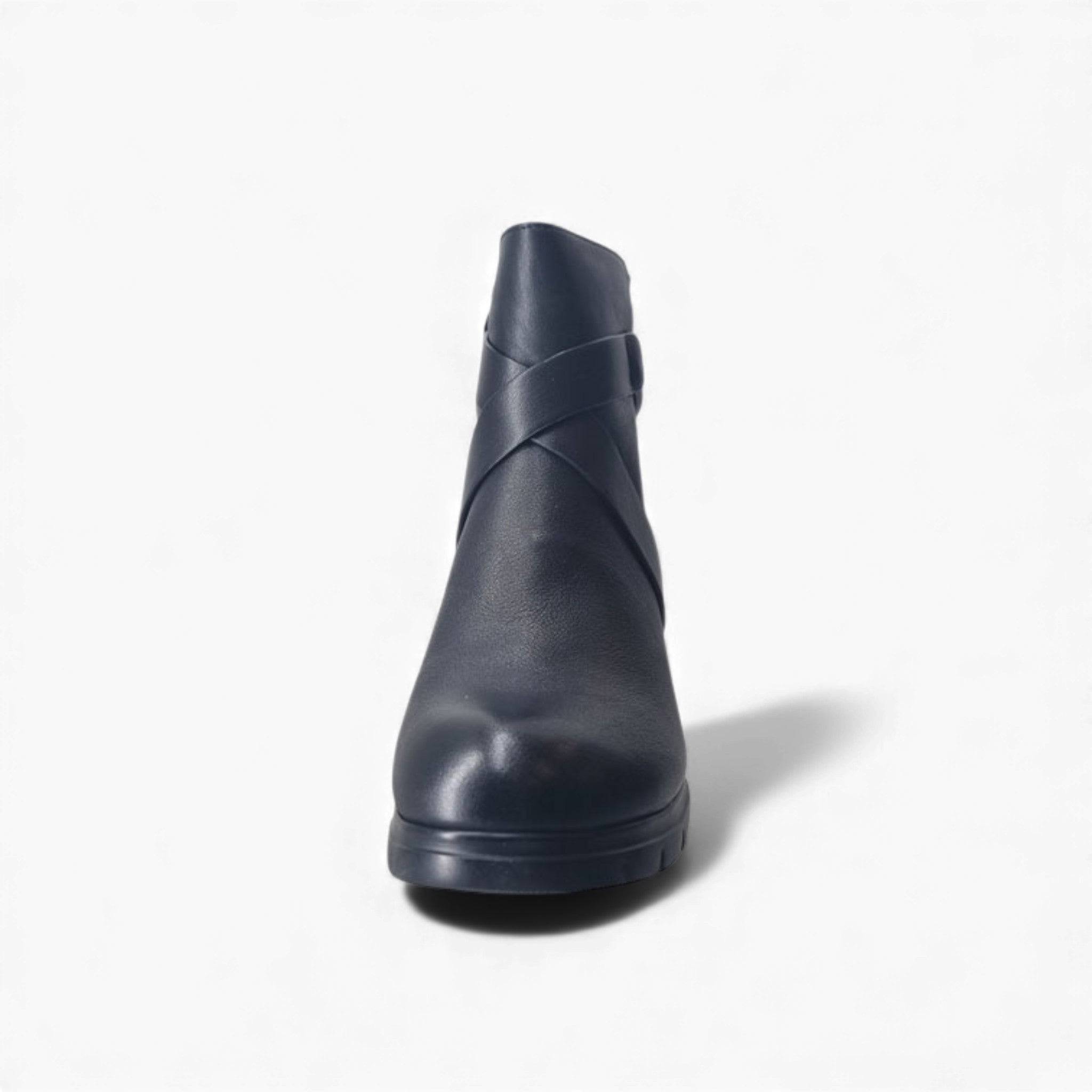 Impronte Stivaletti con Tacco Fenice Buckle Lth da Donna – Nero