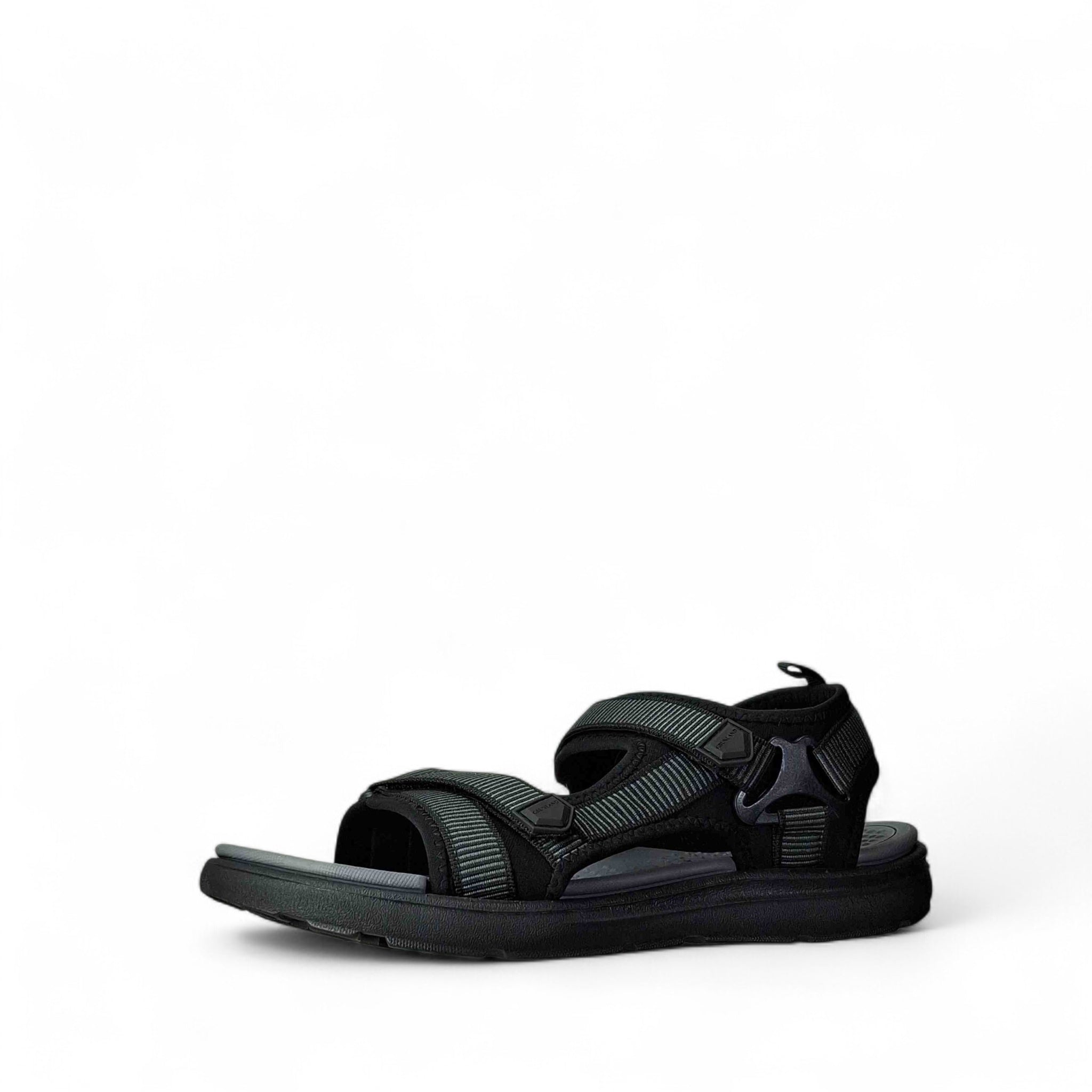 Grunland Meek Sandali Bassi da Uomo – Nero - SA0240M4MEEK