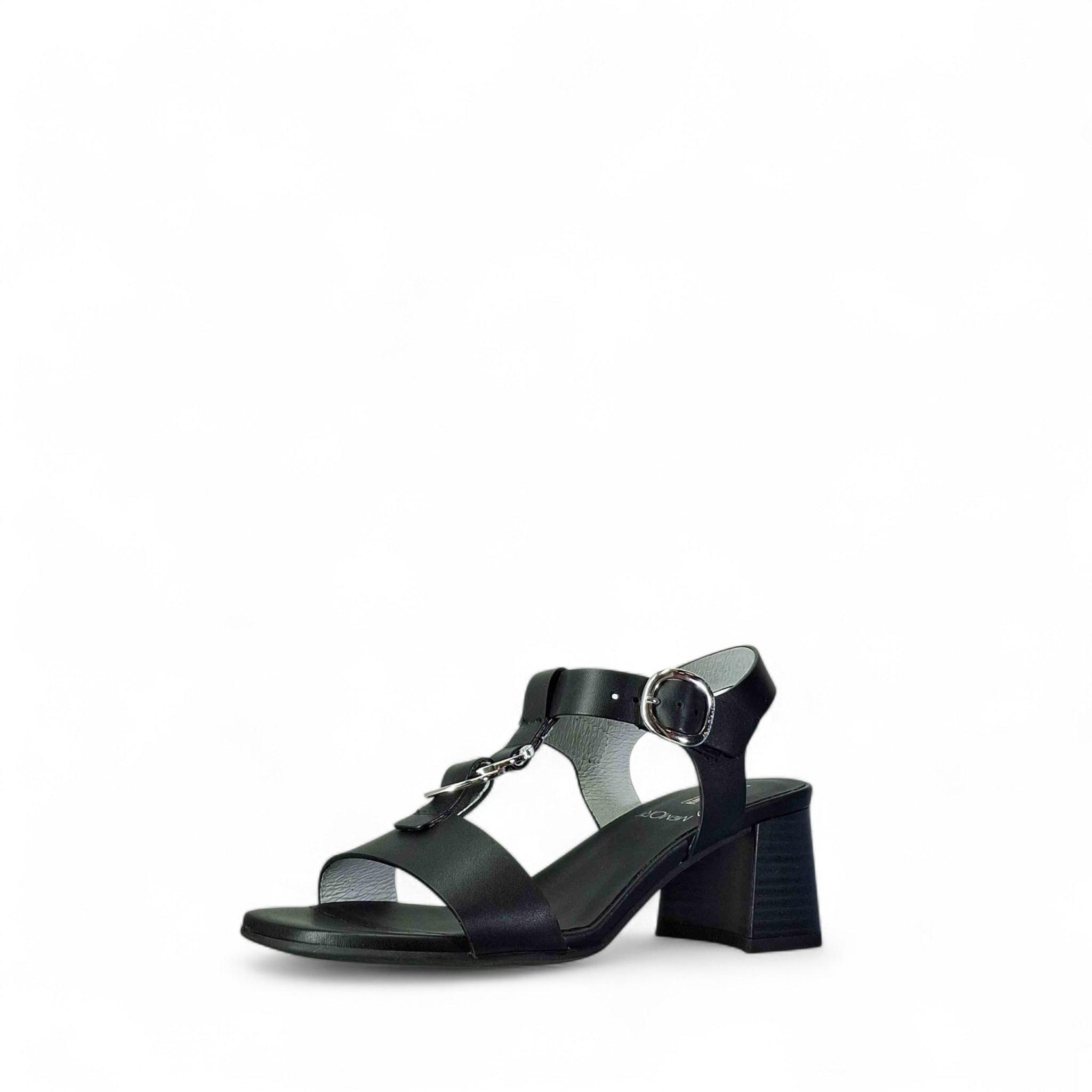 Nero Giardini Giulia Sandali con Tacco da Donna – Nero - E615870 D