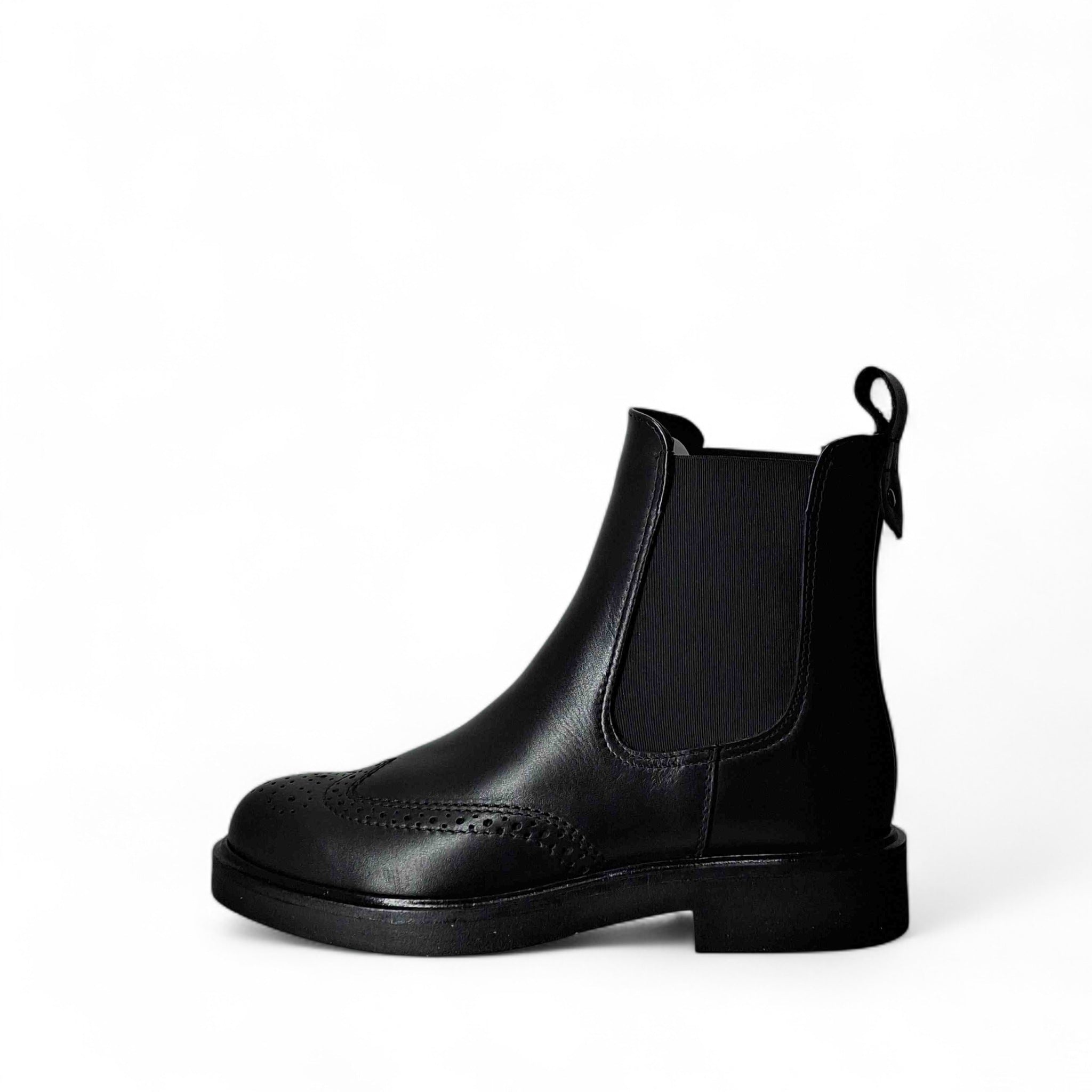 Francesco Brunelli Stivali senza Tacco Brigida da Donna – Nero