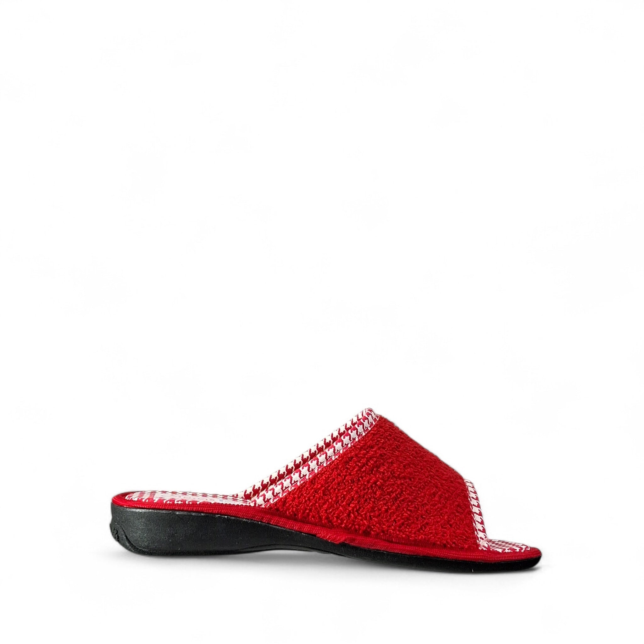3rose 109 ciabatta tessuto Ciabatte basse da Donna – 109 ROSSO