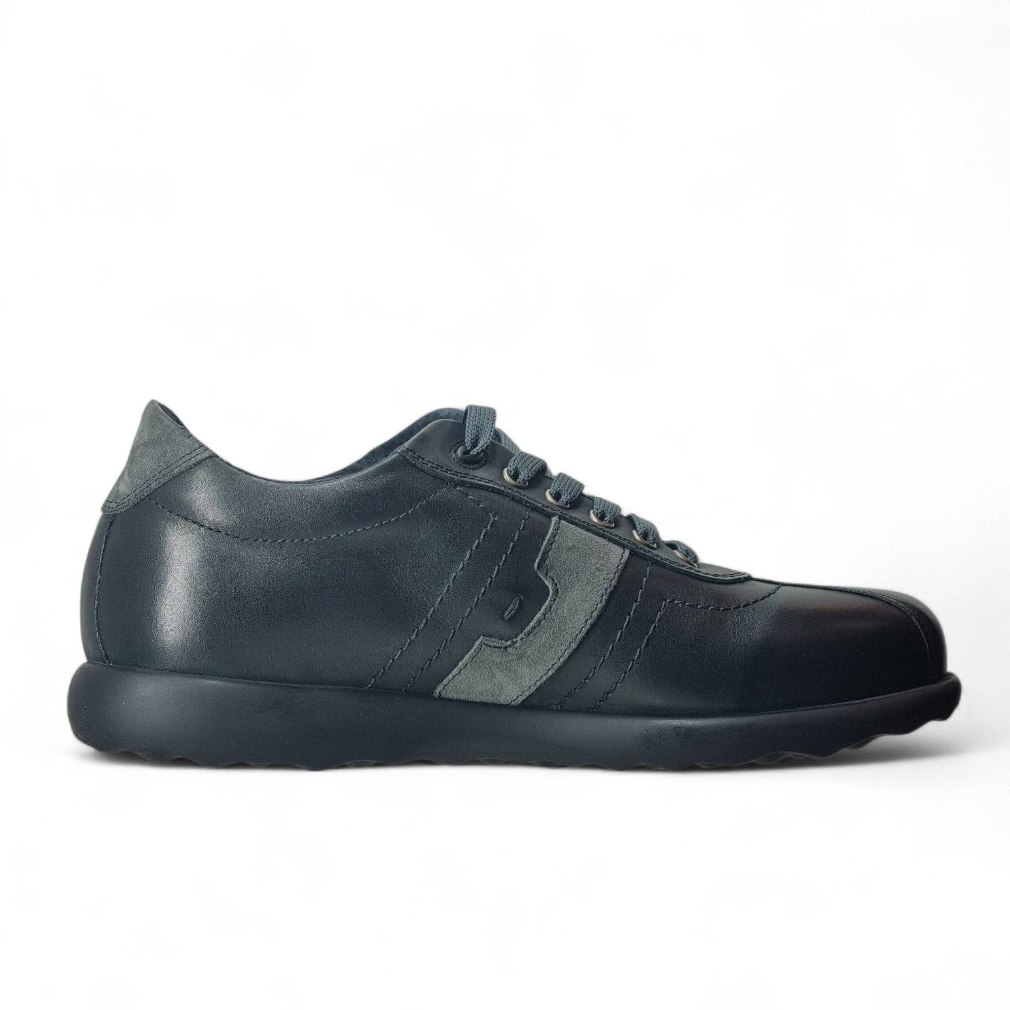 Valleverde Scarpe Basse Stringate da Uomo – Nero