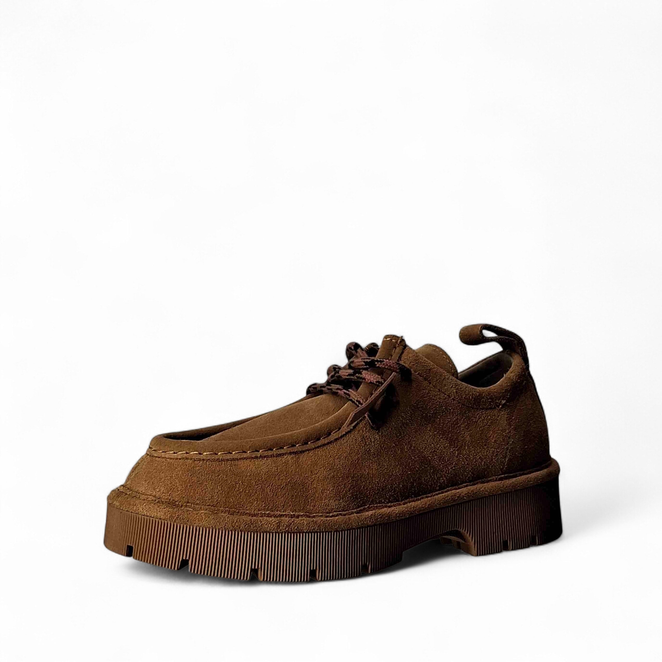 Panchic Scarpe Basse Stringate da Donna – Marrone