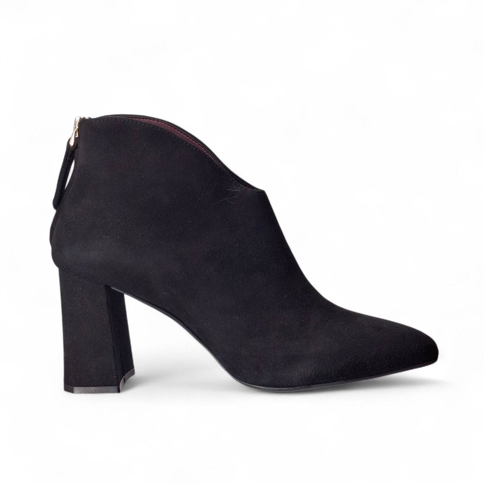 Kammi Stivaletti con Tacco Tronchetto Elegante da Donna – Nero