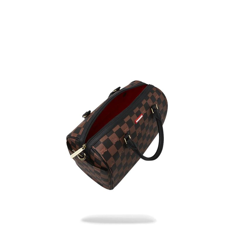 Sprayground Peeking character check mini d Zaini streetwear da Unisex – 910D7507NSZ