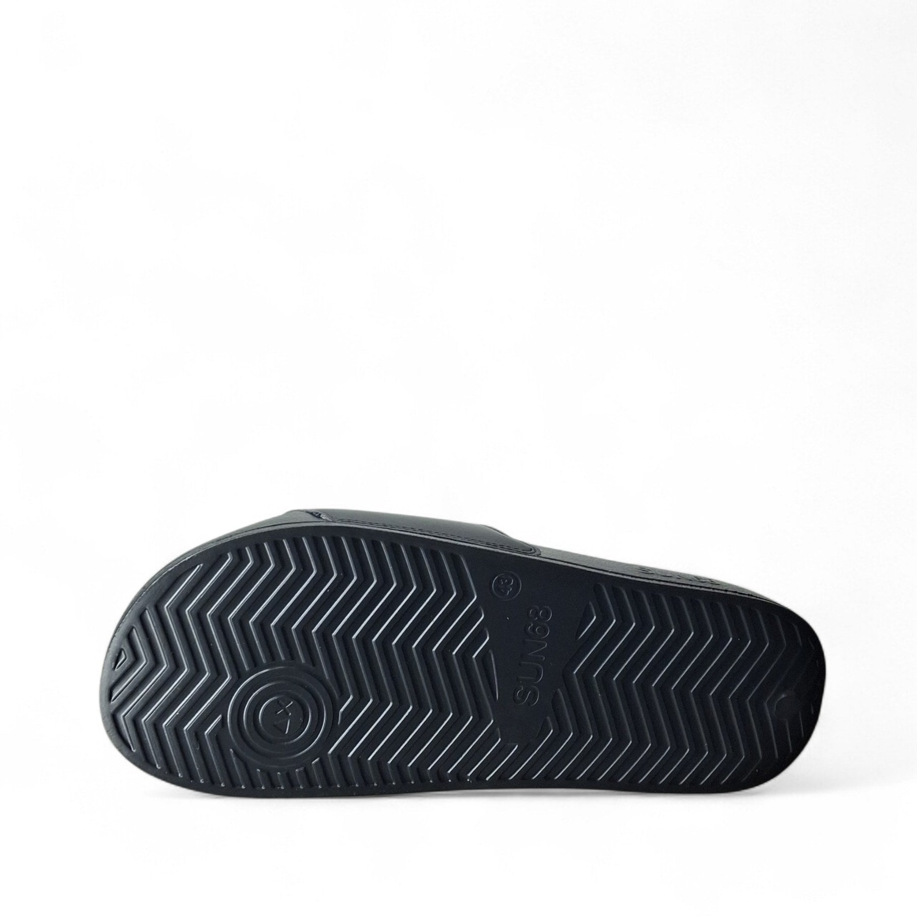 Sun68 Slippers Logo Ciabatte Basse da Uomo – Nero - BX36110 NERO