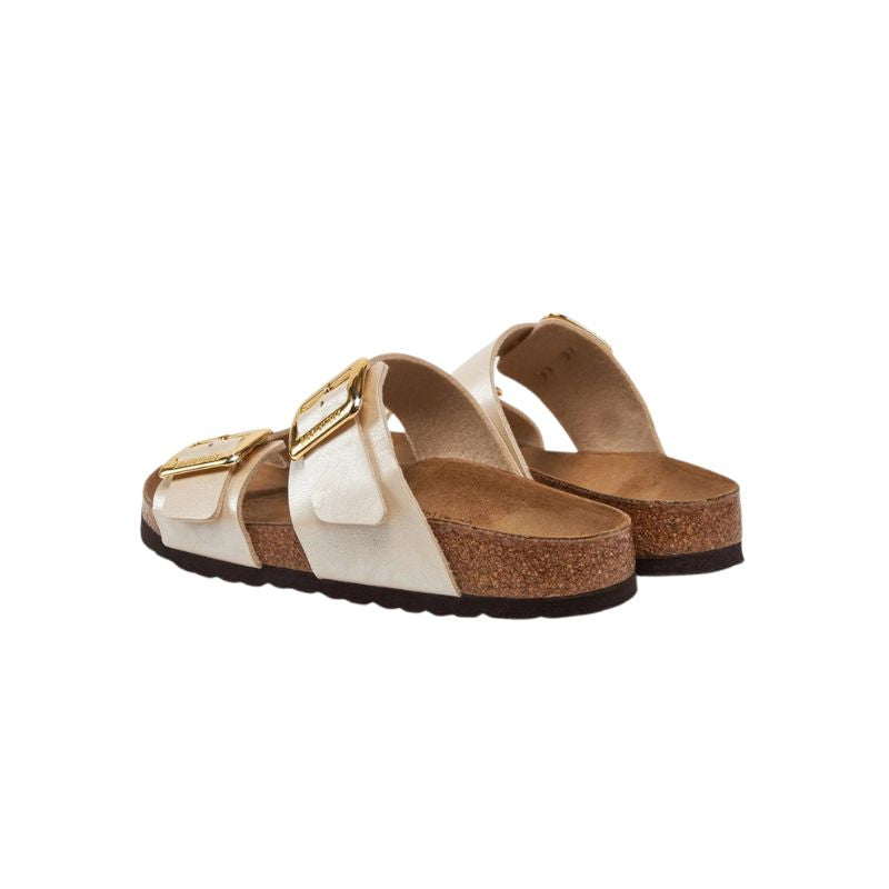 Birkenstock Ciabatte Basse Sydney da Donna – Bianco