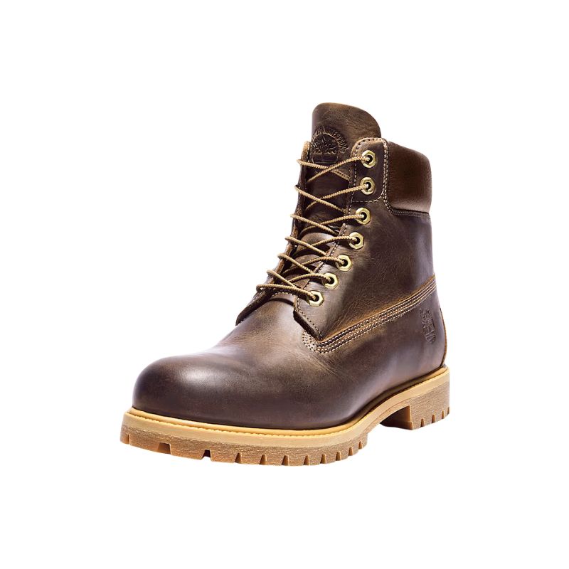 Timberland Stivaletti Stringati Boot da Uomo – Marrone