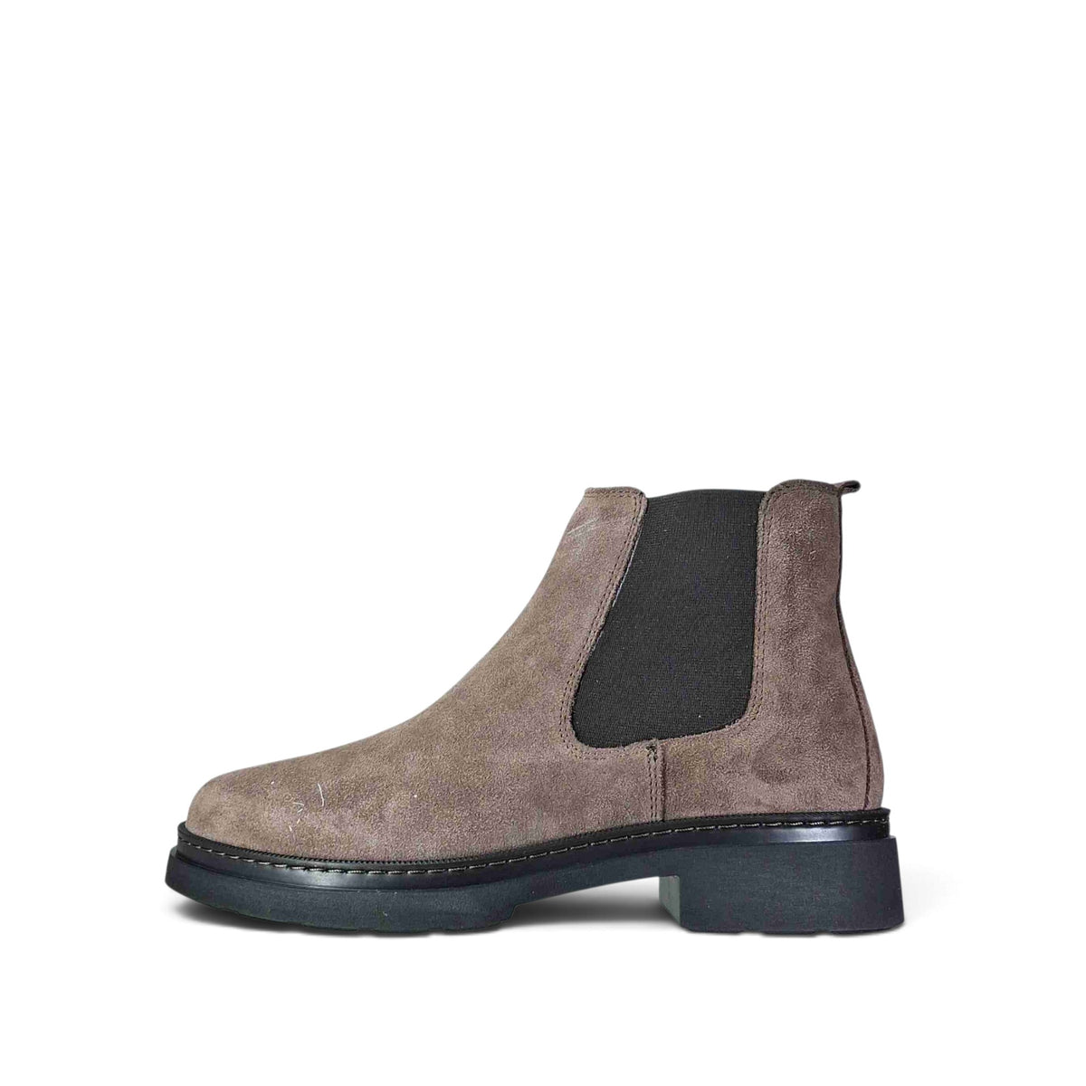 Cinzia Soft Camoscio Cioccolato Stivaletti Senza Stringhe da Donna – IMT52018B 001
