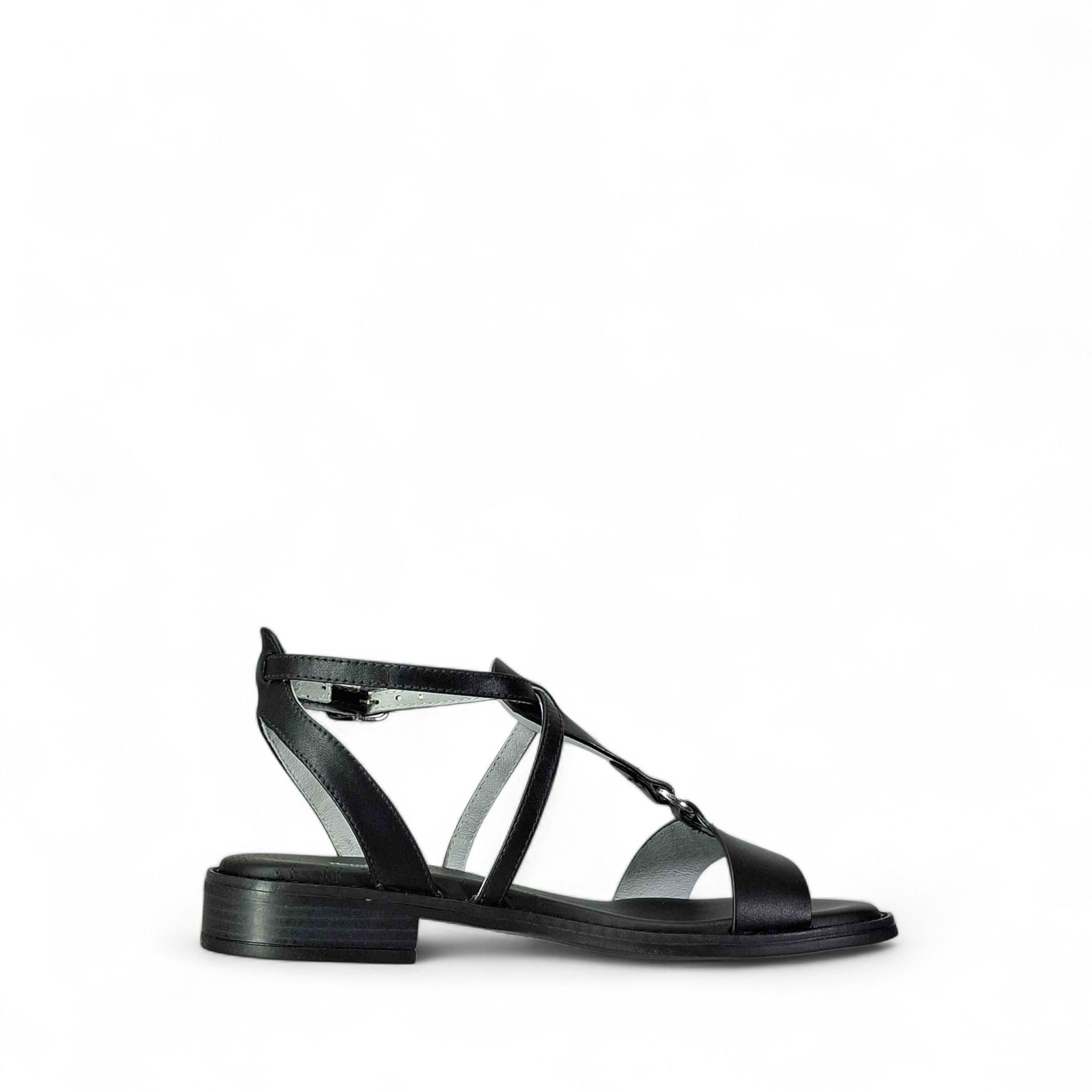 Nero Giardini Gaia Sandali Bassi da Donna – Nero - E615895 D 100