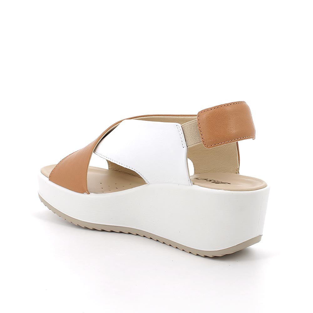 Igi&Co Sandali con Zeppa da Donna – Bianco
