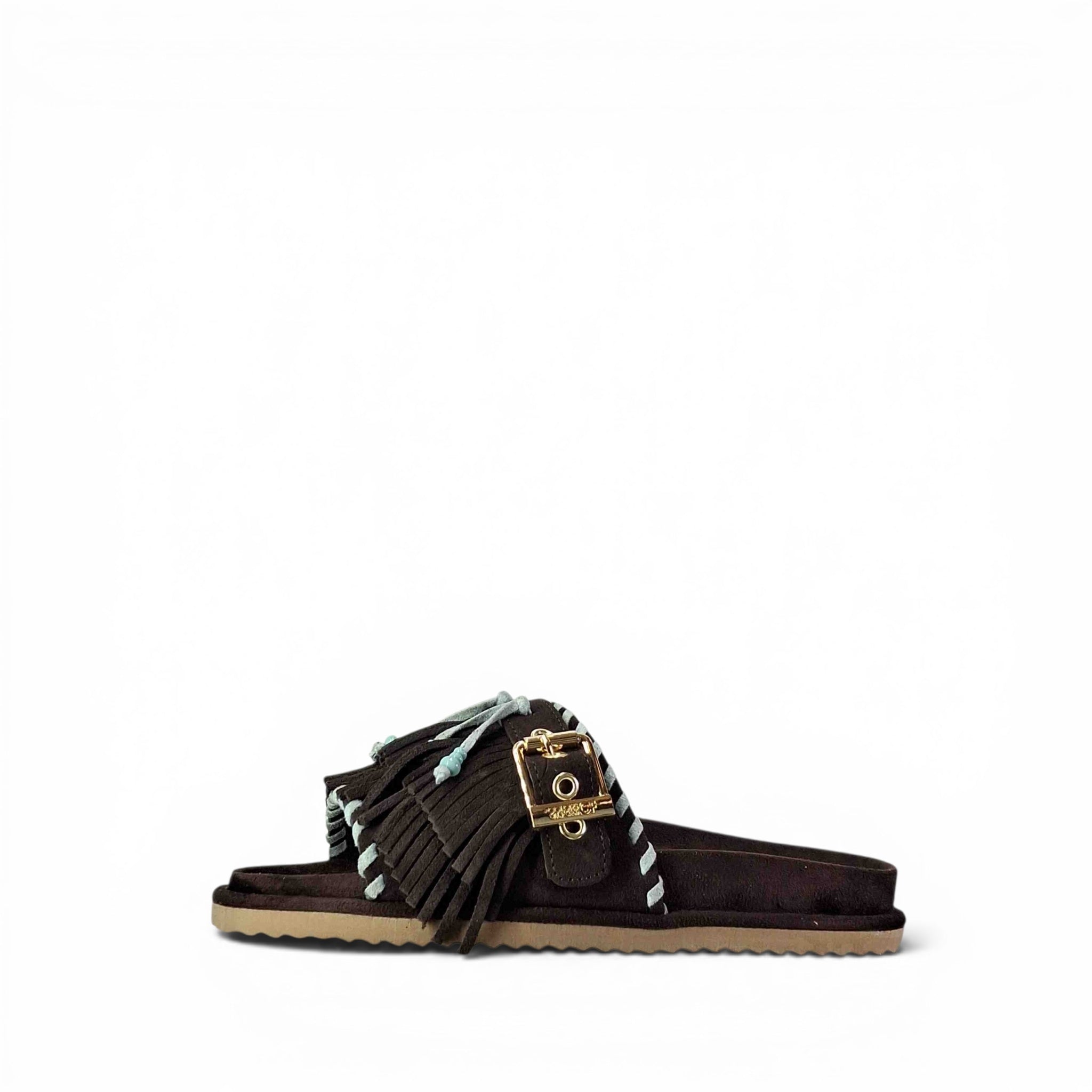 Colors Of California Sandal Cow Suede Ciabatte Basse da Donna – HCBIOW603