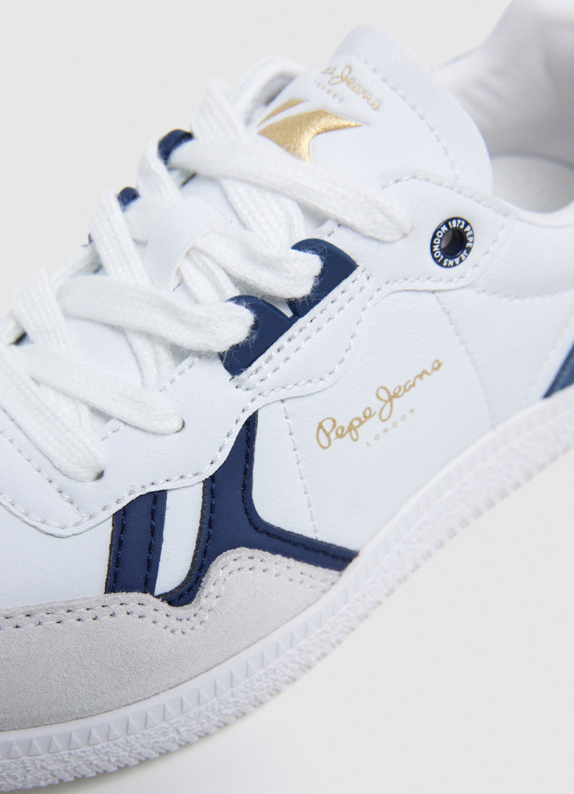 Pepe Jeans Ball Retro B Sneakers Basse da Bambino – Blu - PBS00007 595