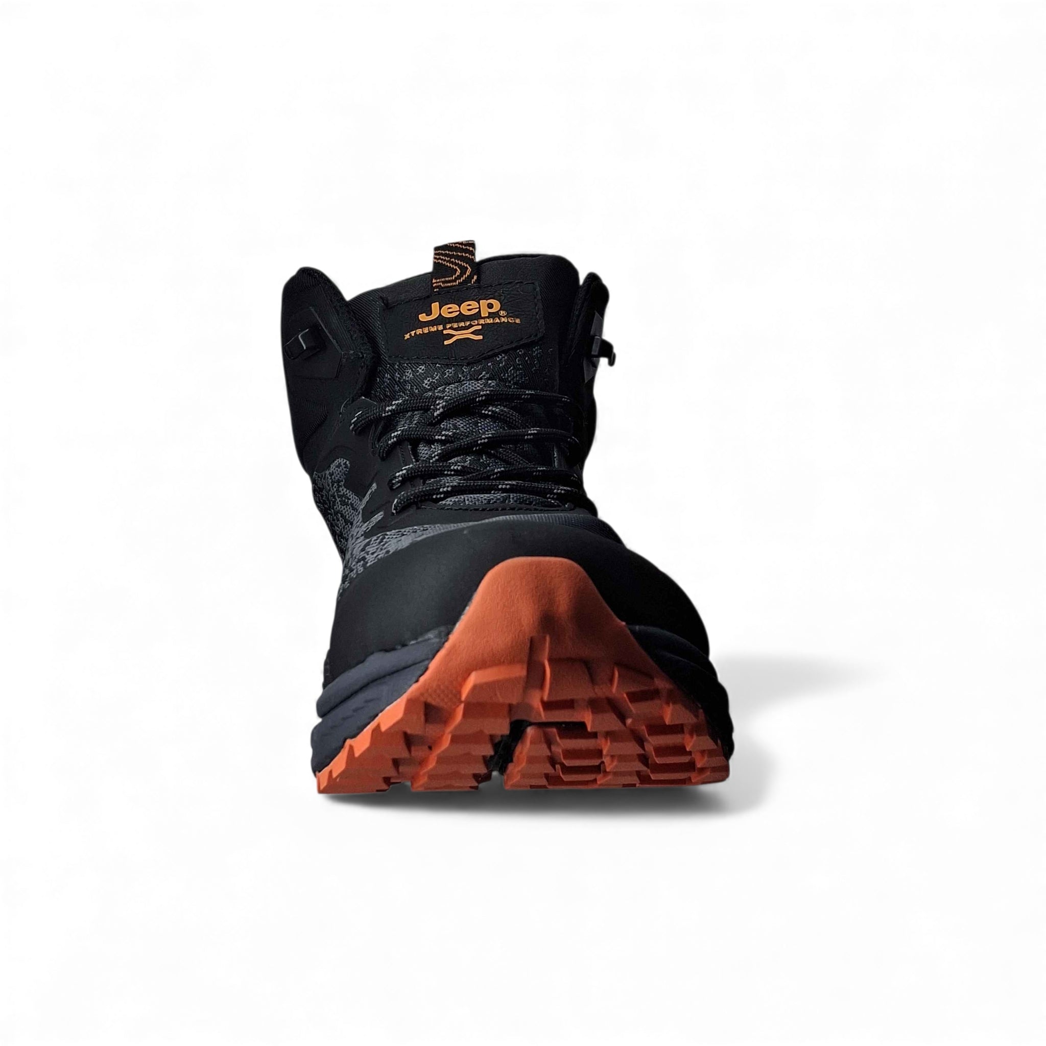 Jeep Sneakers Alte Tracked Mid Wp da Uomo – Nero