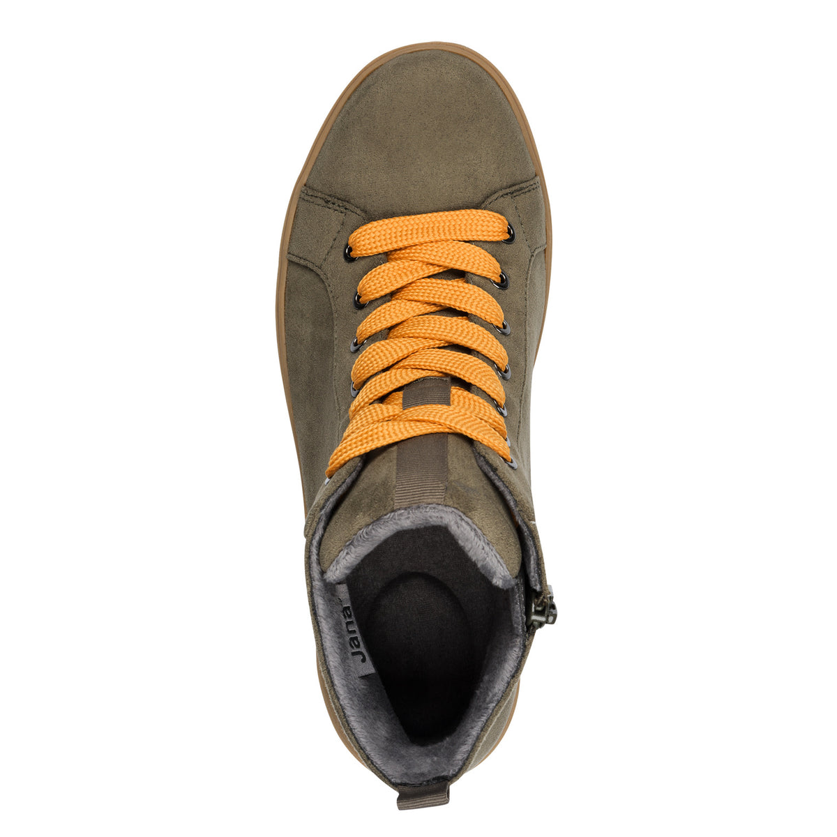 Jana Marilu Sneakers Alte da Donna – Khaki - foto 5