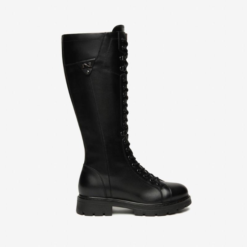 Nero Giardini Stivali senza Tacco da Donna – Nero