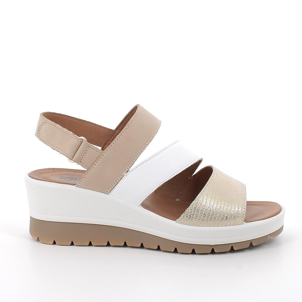 Igi&Co Sandali con Zeppa da Donna – Argento