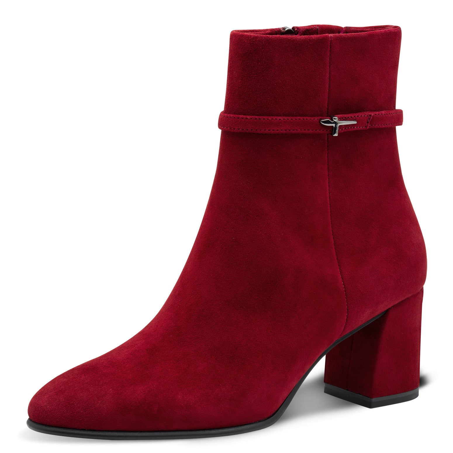 Tamaris Stivaletti con Tacco da Donna – Rosso