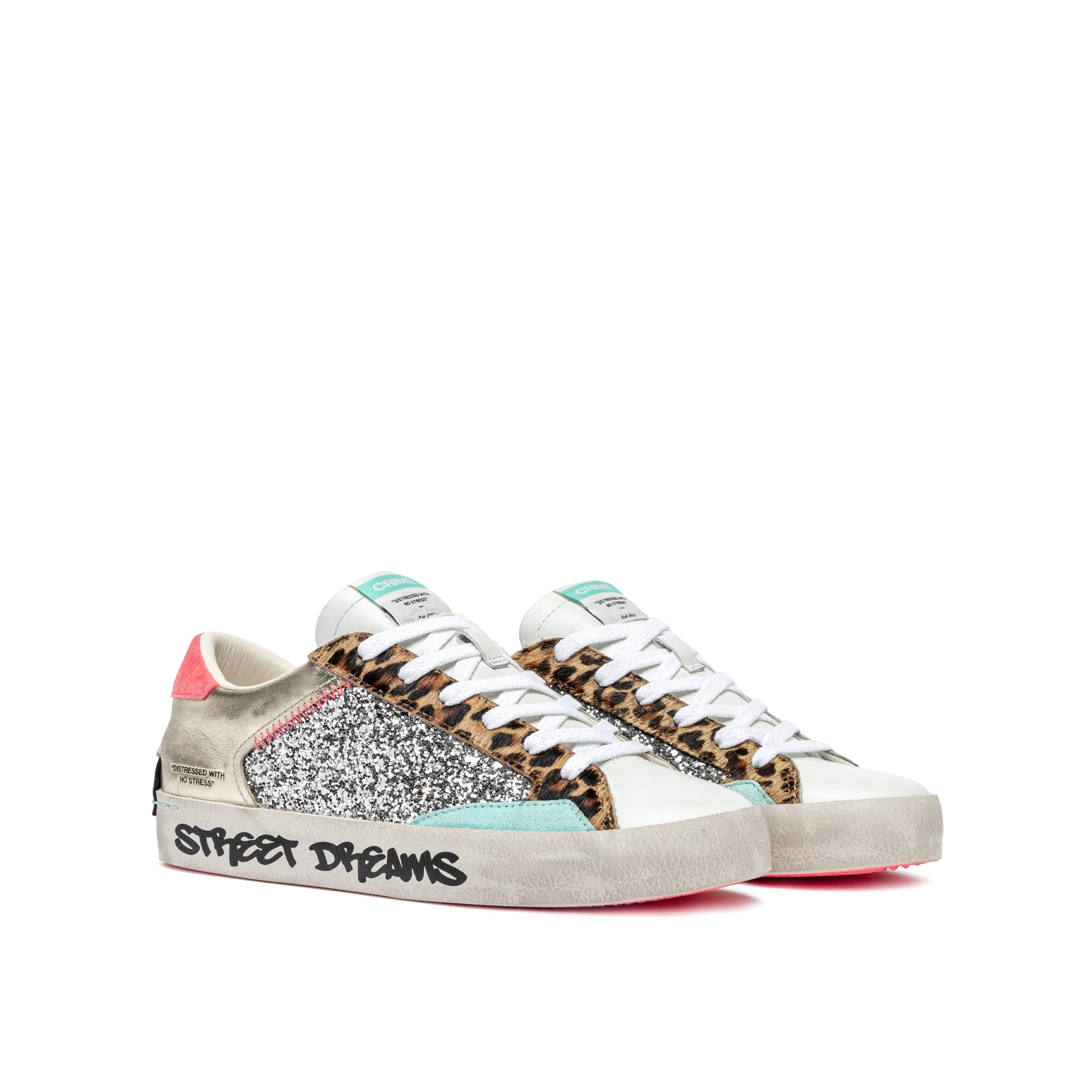 Crime London Sneakers Basse da Donna – Multicolor