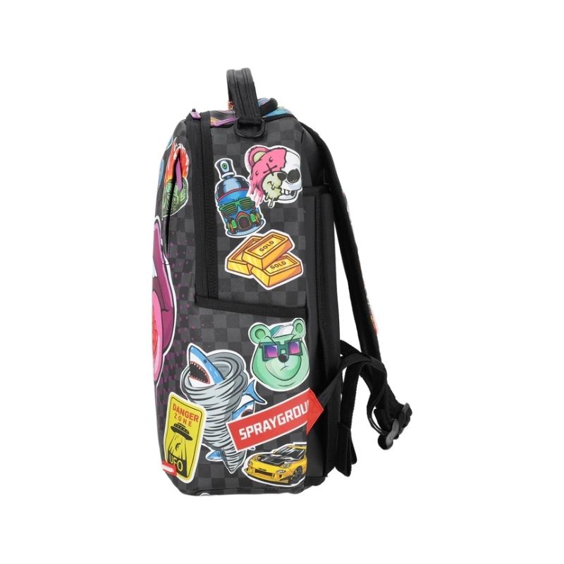 Sprayground Lips smack down dlxsv backpack Zaini streetwear da Unisex – 910B7581NSZ