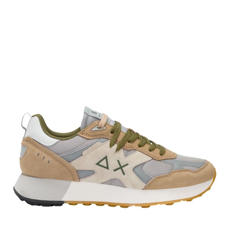 Sun68 Sneakers Basse Jaki Outdoor da Uomo – Beige