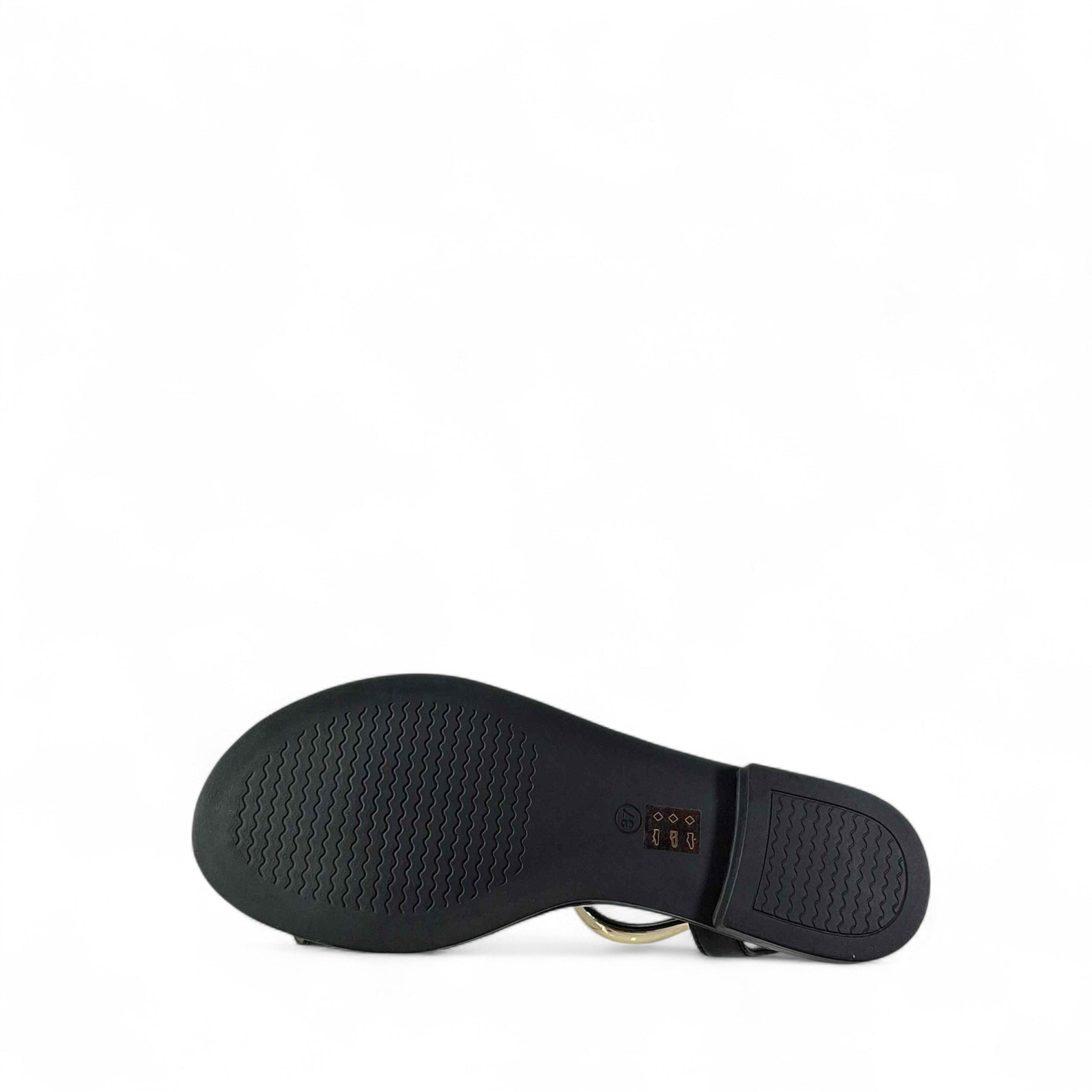 Kammi Kali Sandali Bassi da Donna – Nero - 2265