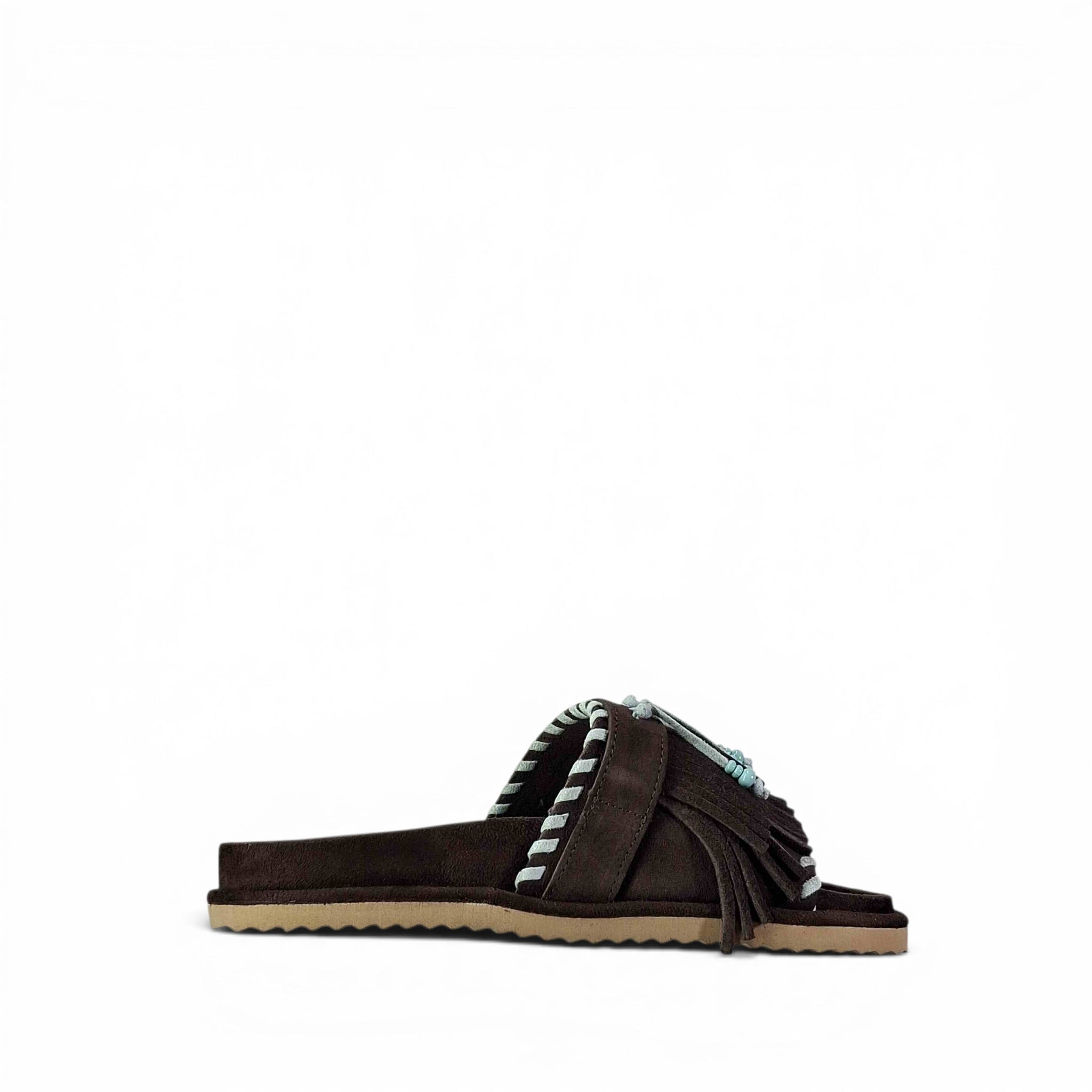 Colors Of California Sandal Cow Suede Ciabatte Basse da Donna – HCBIOW603