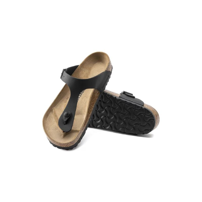 Birkenstock Infradito in Pelle Gizeh da Donna – Nero