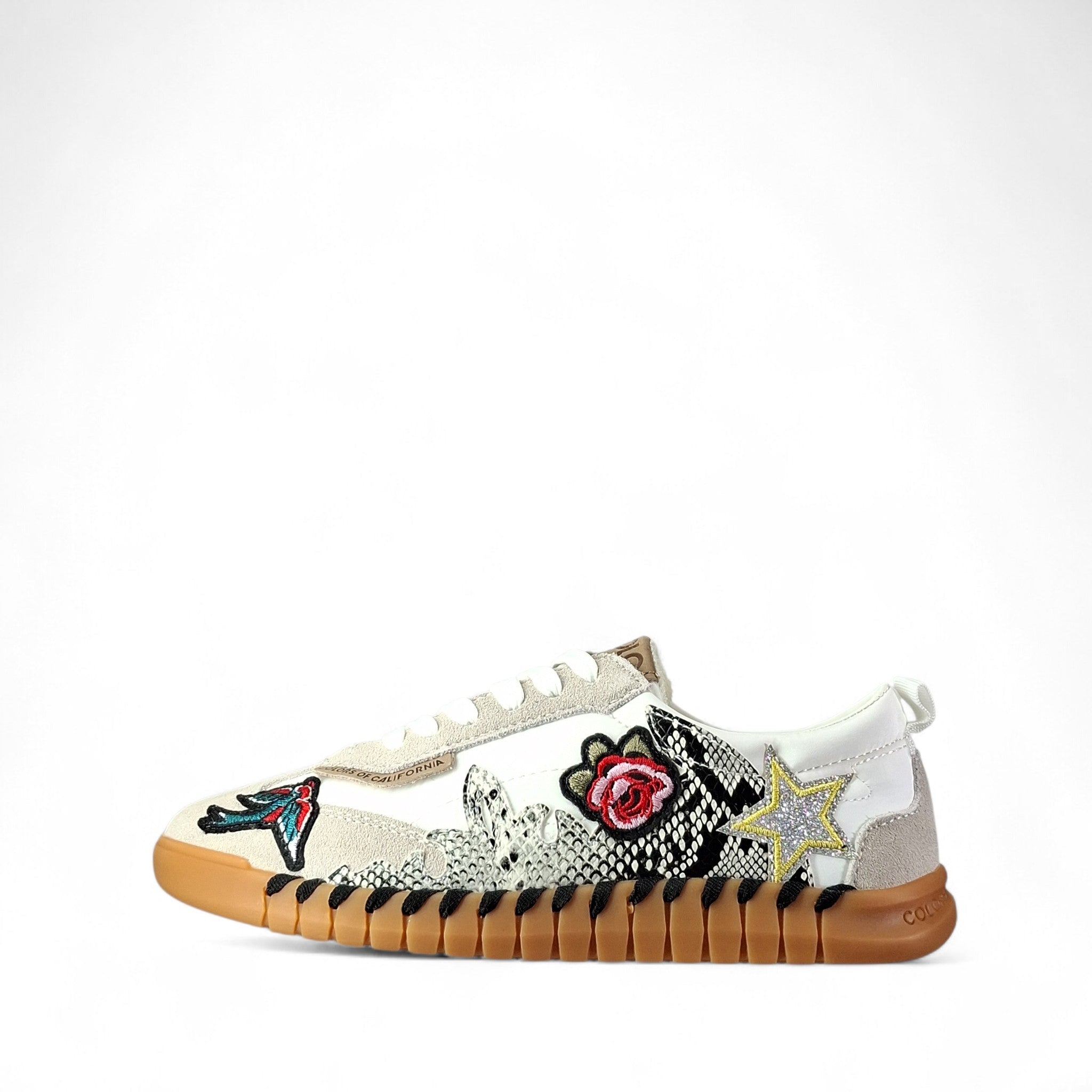 Colors of california With patches Sneakers basse da Donna – TAHOE18