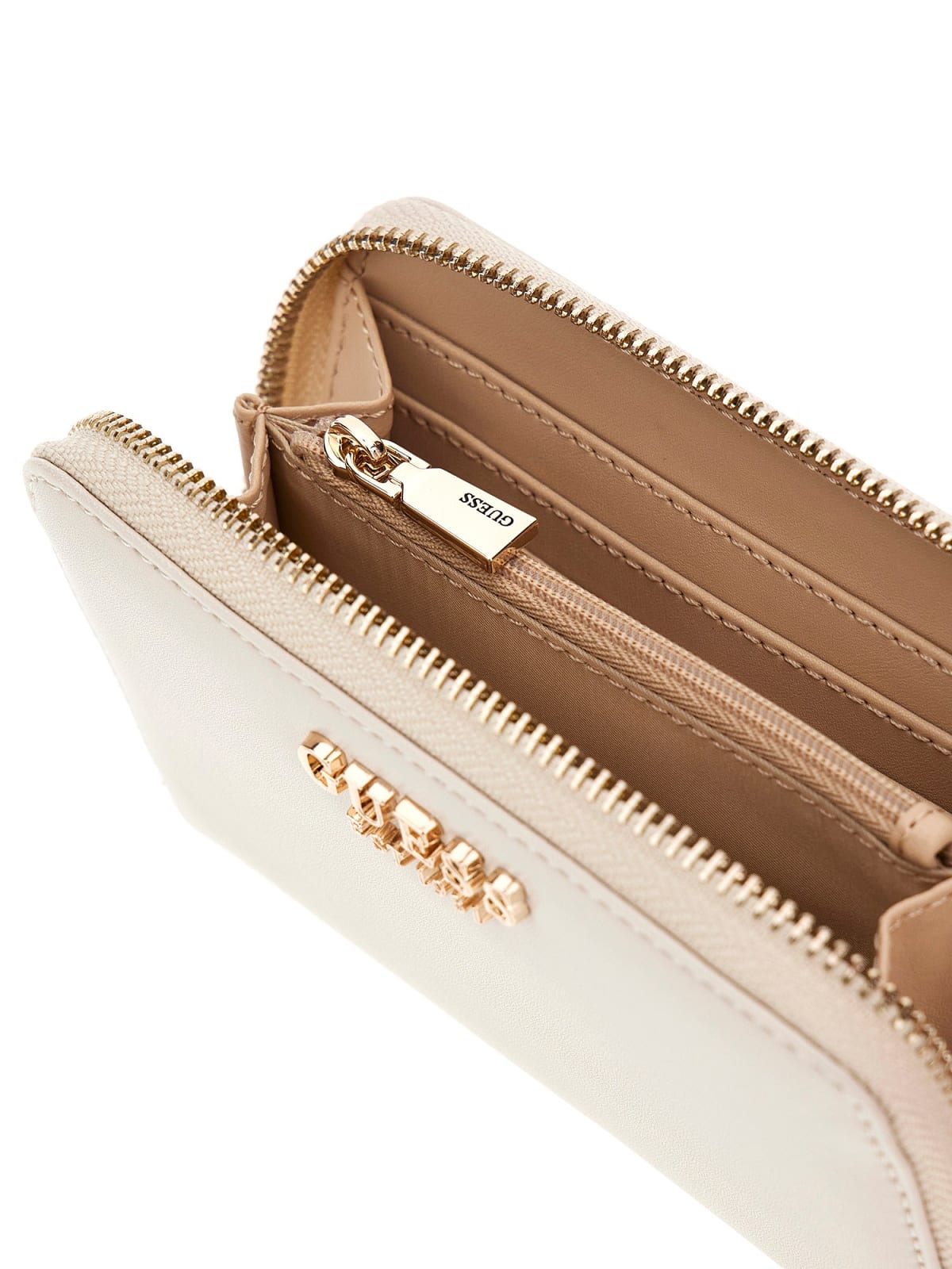 Guess Porta Carte Laurel Slg Medium Zip da Donna – Multicolor