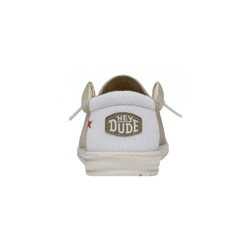 Dude Wally Braided Scarpe Basse Senza Stringhe da Uomo – Panna - 40003 1LB