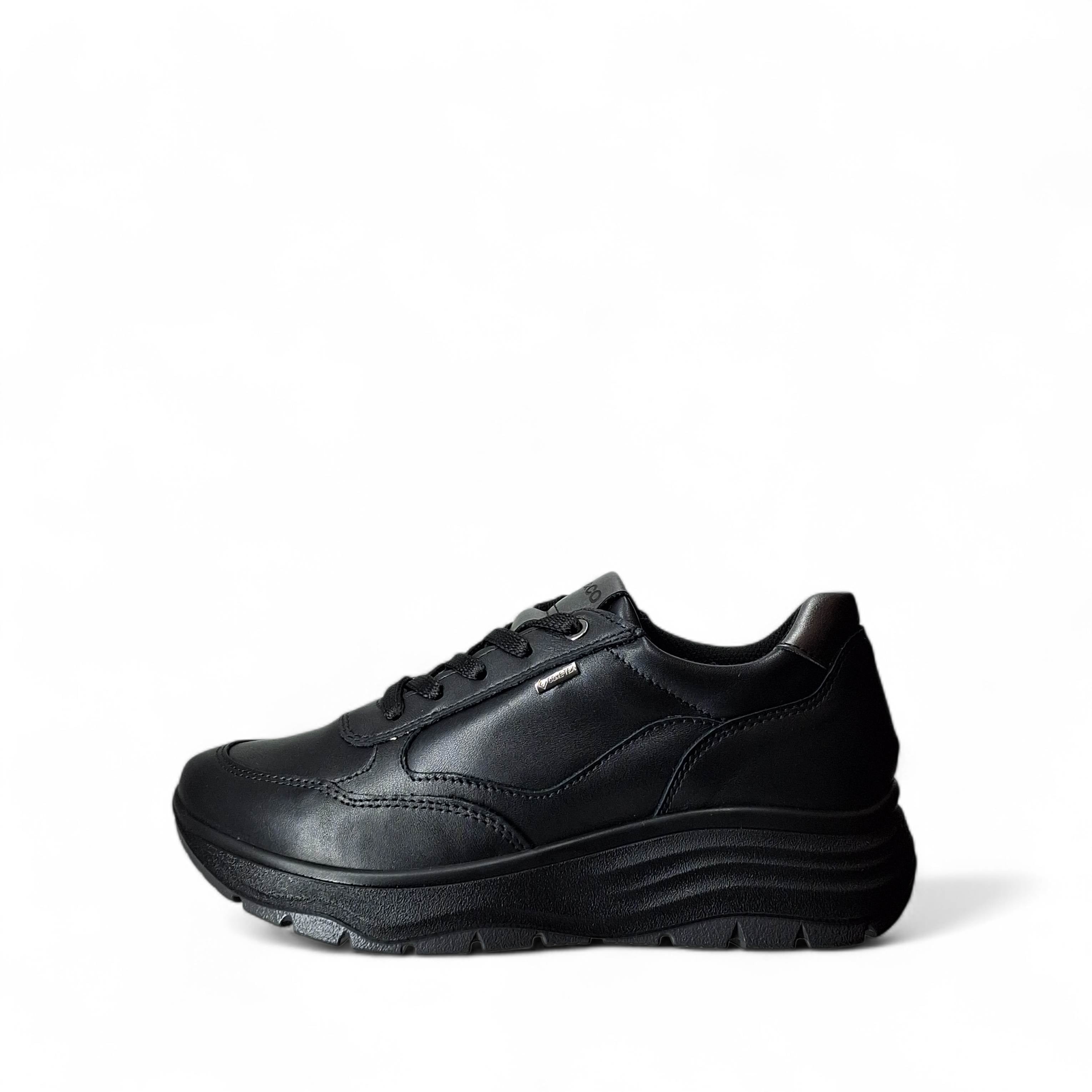 Igi&Co Scarpe Basse Stringate da Donna – Nero