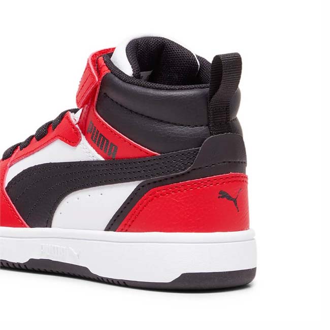 Puma Puma Rebound V Sneakers Basse da Bambino – Rosso - 393832-03