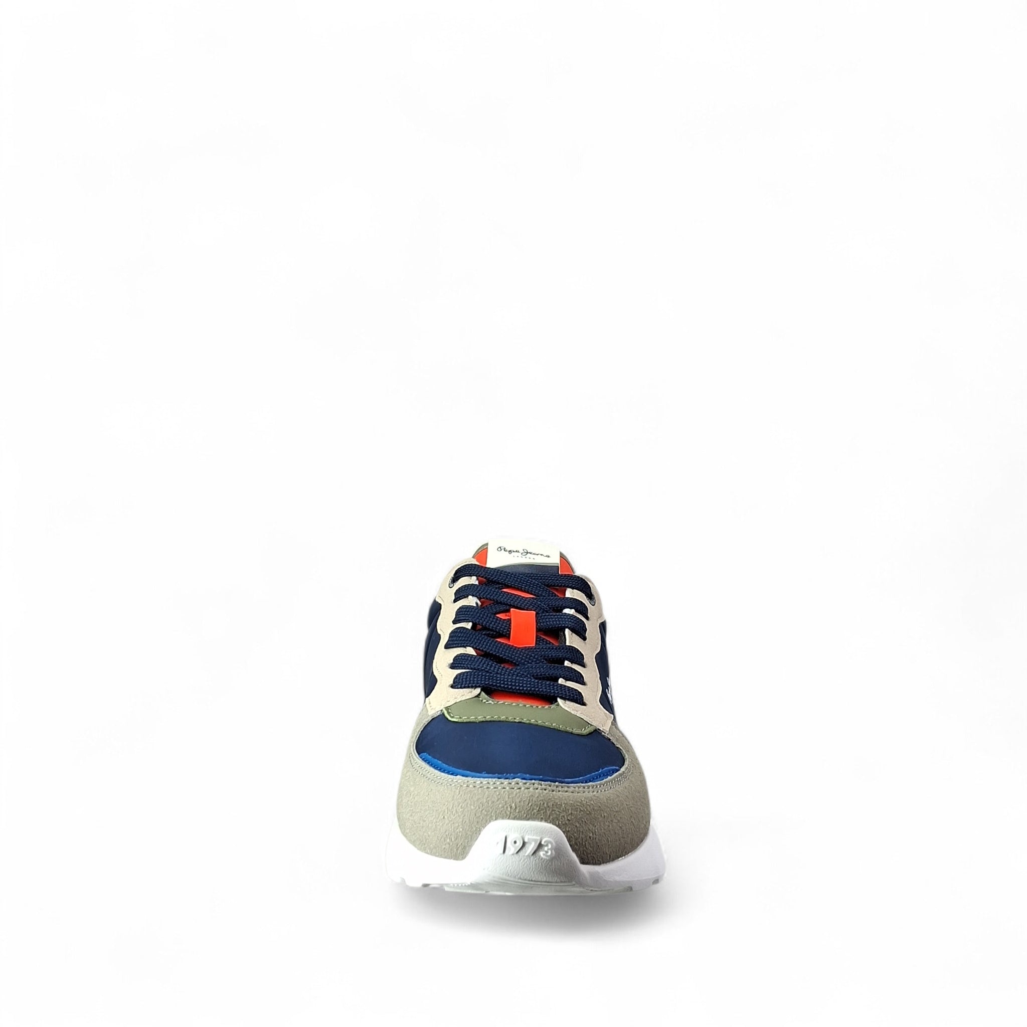 Pepe Jeans Teagan Bass Sneakers Basse da Bambino – Blu - PBS400009 933
