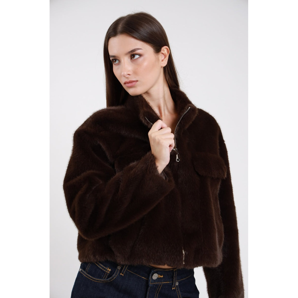Susimix Giacca zip Giacca da Donna – 25208 MORO