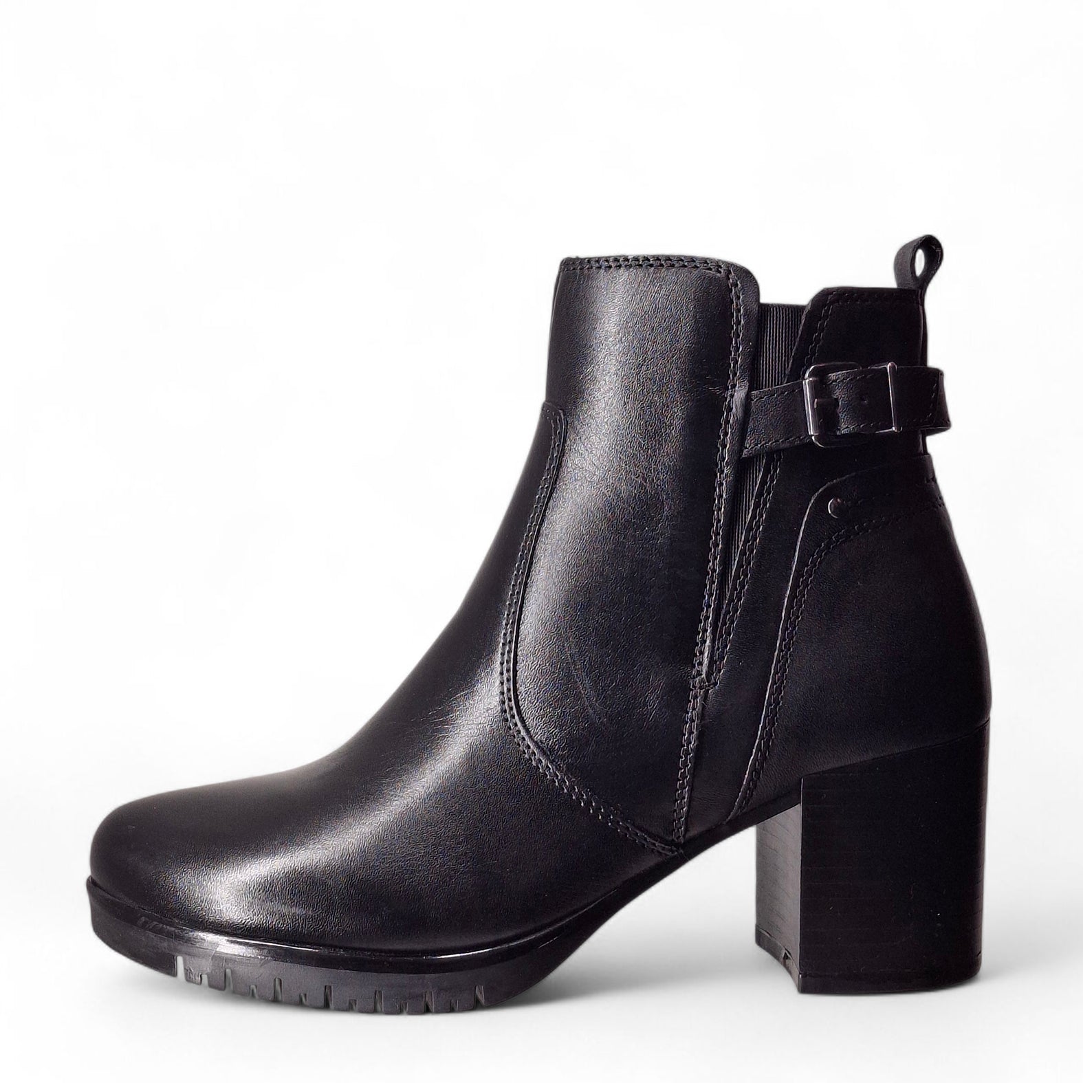 Kammi Stivaletti con Tacco da Donna – Nero