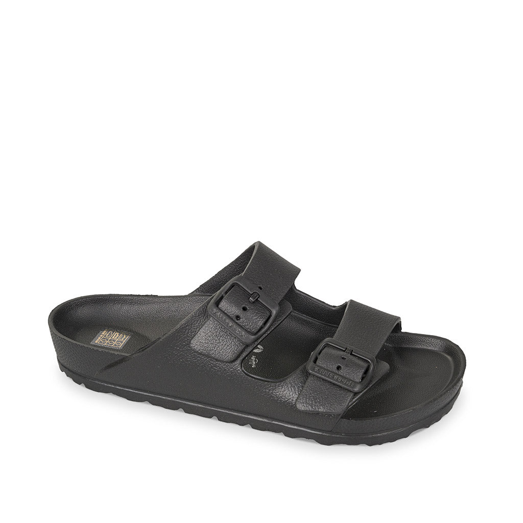 Valleverde Ciabatte in Gomma da Uomo – Nero