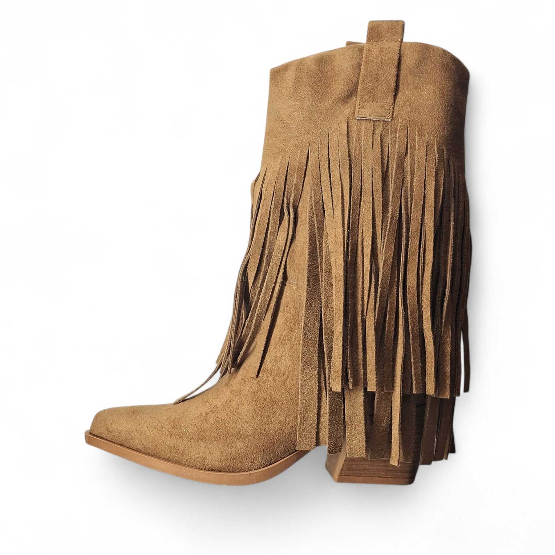 Kammi Texa Stivali Texani da Donna – Cuoio - 2180 TAN