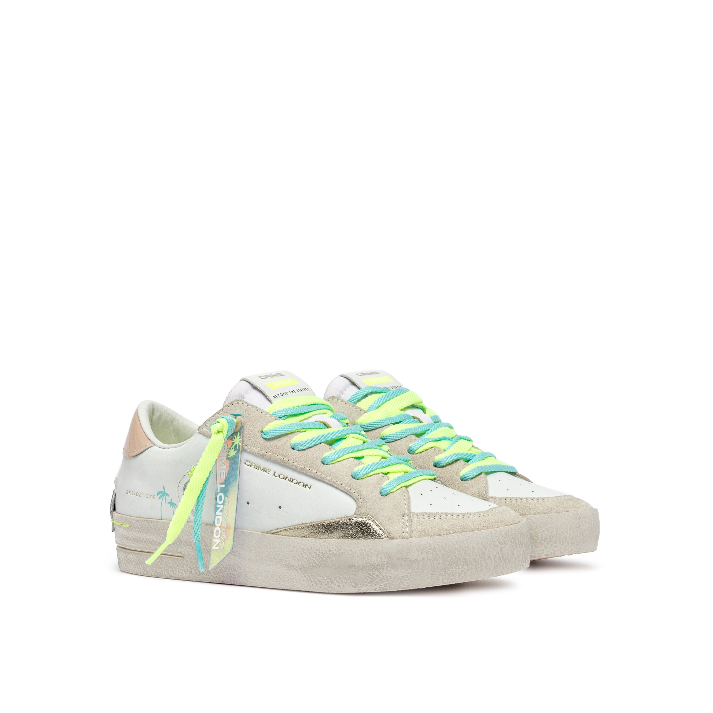 Crime London Sneakers Basse da Donna – Bianco