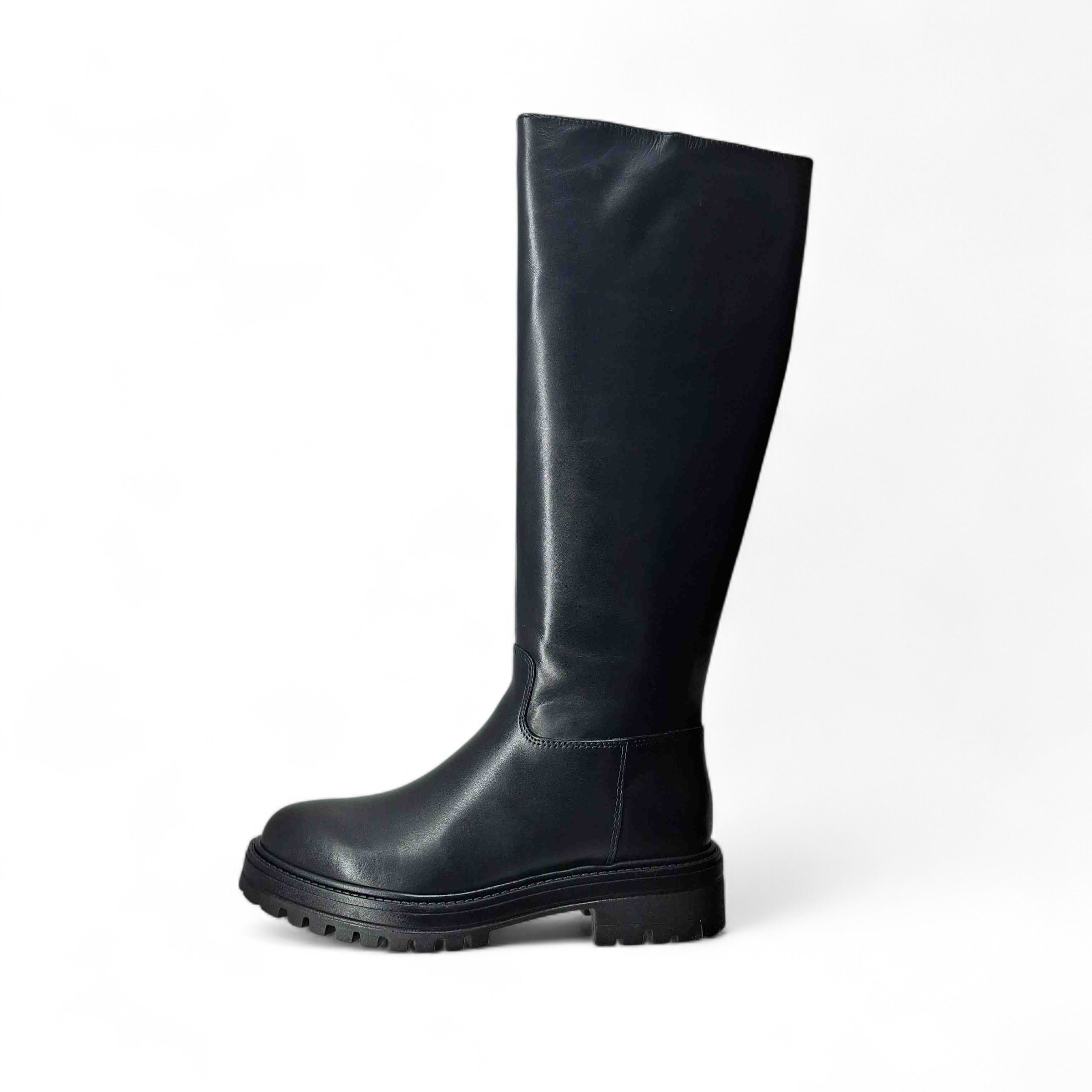 Kammi Stivali senza Tacco Ao da Donna – Nero