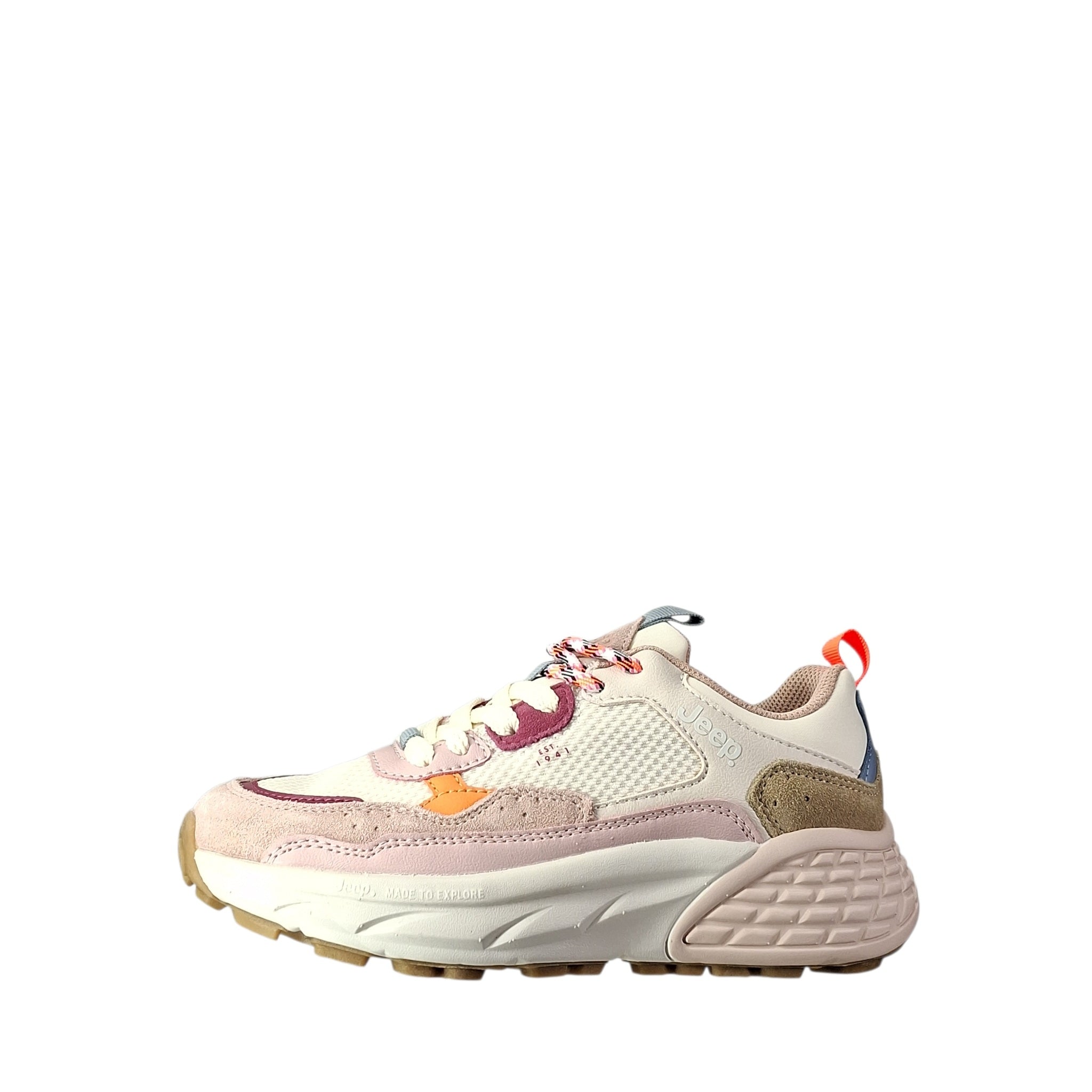 Jeep Jane Sneakers Basse da Donna – Rosa - JL61501A-080