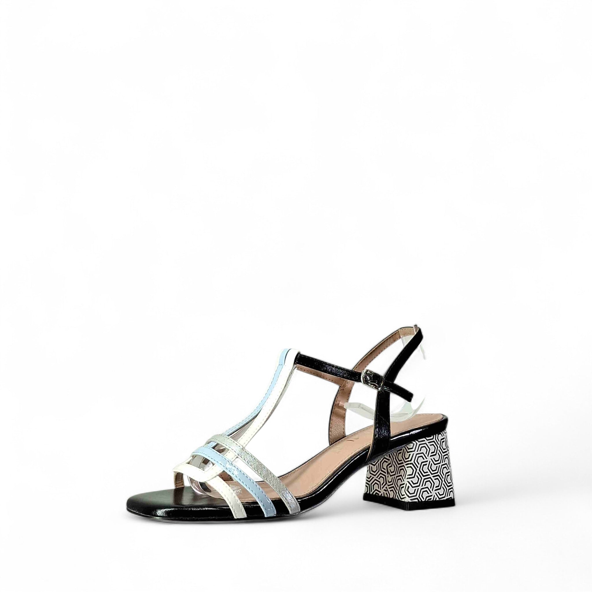 Kammi Giulia Sandali con Tacco da Donna – Nero - GD435