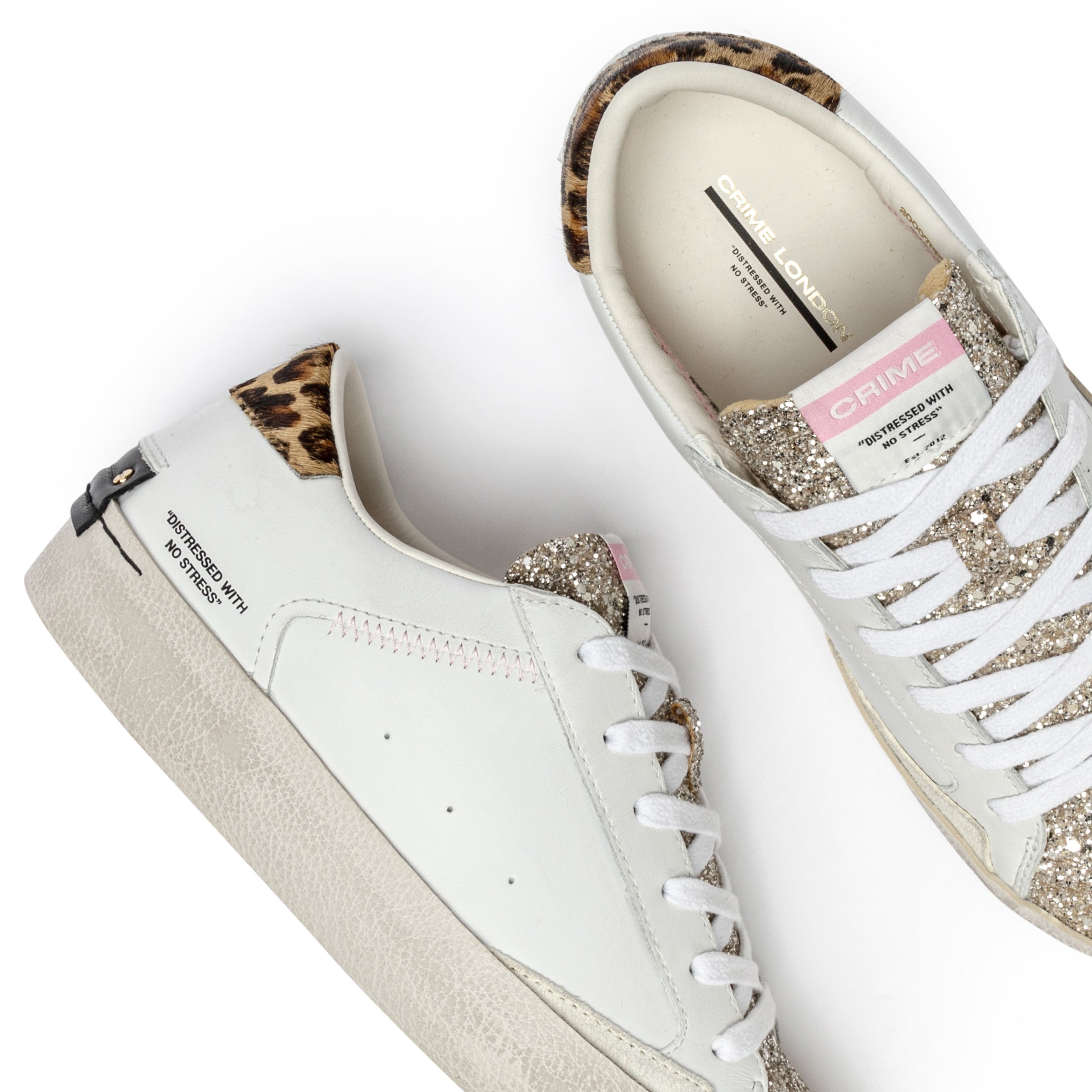 Crime London Sneakers Basse da Donna – Bianco