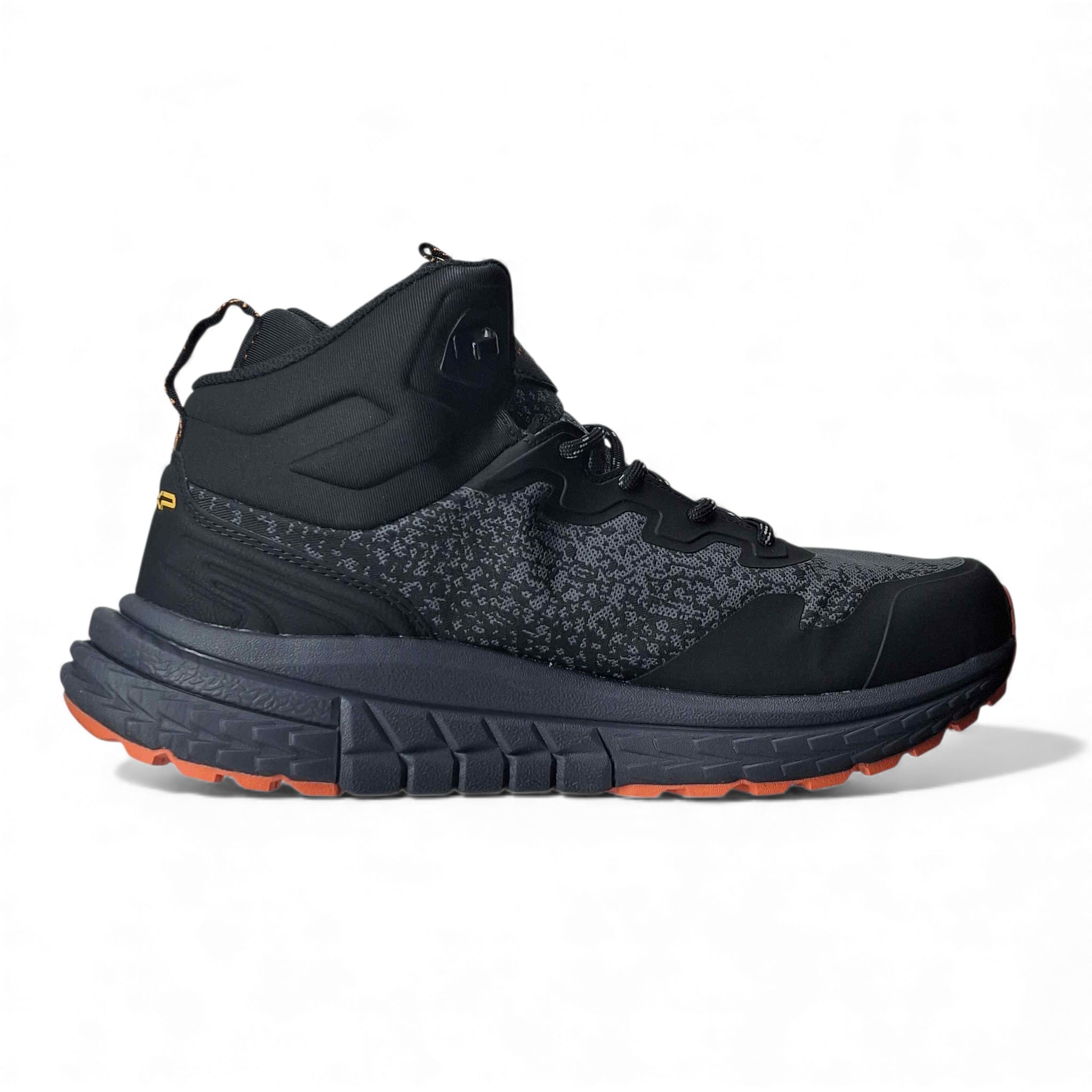 Jeep Sneakers Alte Tracked Mid Wp da Uomo – Nero