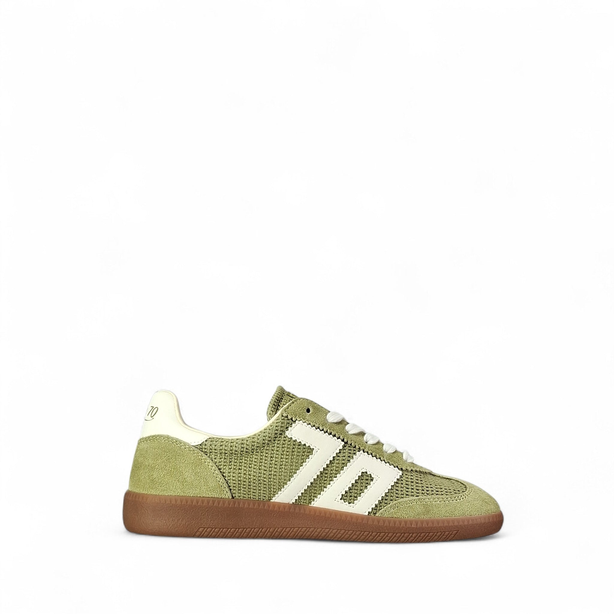 Back70 Ghost Sneakers Basse da Donna – Oliva - GHOST C26-02