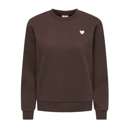Jdy Paris Felpe da Donna – Coffee Bean – 15221015