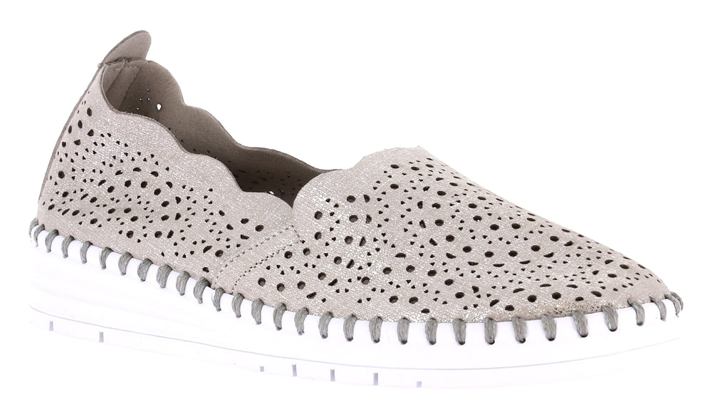 Grunland Scarpe Basse Senza Stringhe Sc da Donna – Grigio