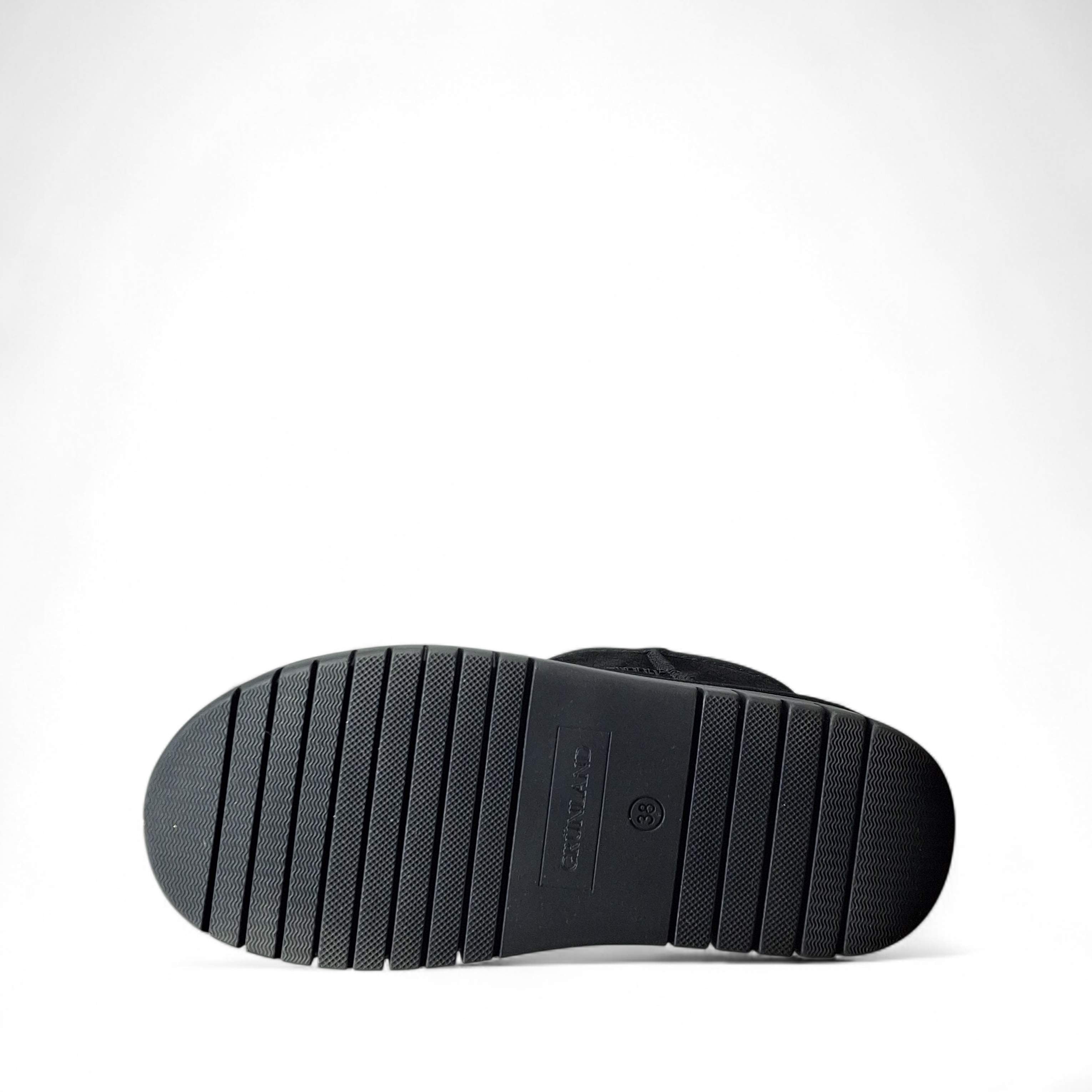 Grunland Stivaletti con Pelo Po da Donna – Nero