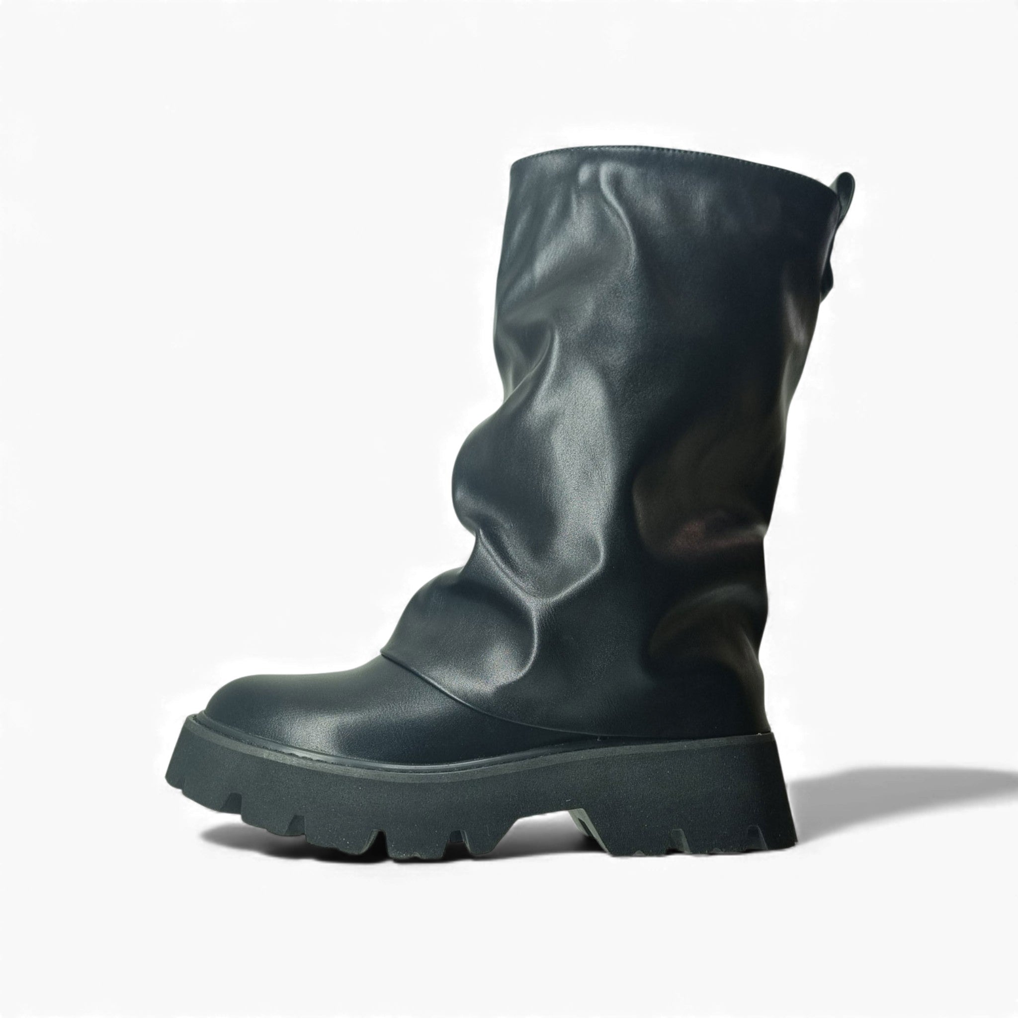 Kammi Stivali senza Tacco da Donna – Nero